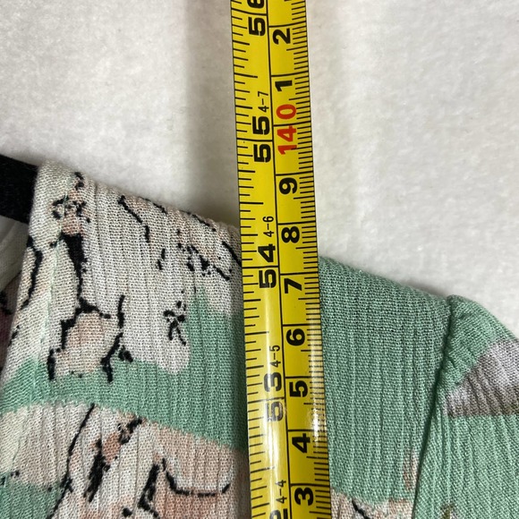 Green Floral Dress Size Small - Picture 7 of 7